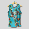 CHICAGO BULLS MICHAEL JORDAN 23 | MEN'S CUSTOM JERSEY COOL PINEAPPLE BASKETBALL JERSEY | MENS JORDAN JERSEY