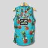 CHICAGO BULLS MICHAEL JORDAN 23 | MEN'S CUSTOM JERSEY COOL PINEAPPLE BASKETBALL JERSEY | MENS JORDAN JERSEY