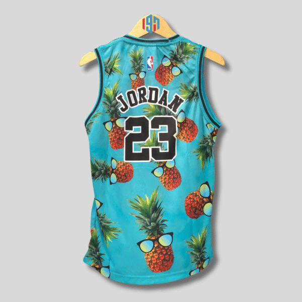 CHICAGO BULLS MICHAEL JORDAN 23 | MEN'S CUSTOM JERSEY COOL PINEAPPLE BASKETBALL JERSEY | MENS JORDAN JERSEY