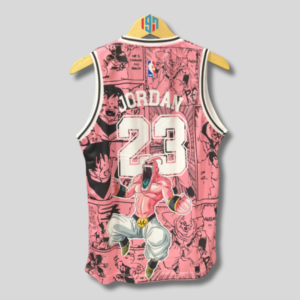 CHICAGO BULLS MICHAEL JORDAN 23 | MENS CUSTOM JERSEY DRAGON BALL Z BASKETBALL JERSEY | MENS JORDAN JERSEY