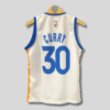 GOLDEN STATE WARRIORS STEPHEN CURRY 30 MEN WHITE BASKETBALL JERSEY