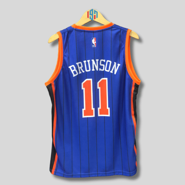 JALEN BRUNSON NEW YORK KNICKS 11 MEN CITY EDITION JERSEY BASKETBALL