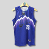 UTAH JAZZ LAURI MARKKANEN 23 JERSEY MEN PURPLE BASKETBALL JERSEY
