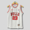 BASKETBALL JERSEY CHICAGO BULLS MICHAEL JORDAN 23 | CUSTOM JERSEY WHITE AND RED MENS JORDAN JERSEY