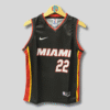 MIAMI HEAT JIMMY BUTLER 22 MENS BLACK BASKETBALL JERSEY