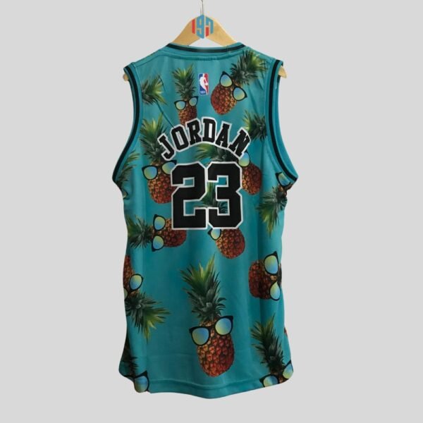 CHICAGO BULLS MICHAEL JORDAN 23 | MEN'S CUSTOM JERSEY COOL PINEAPPLE SWINGMAN