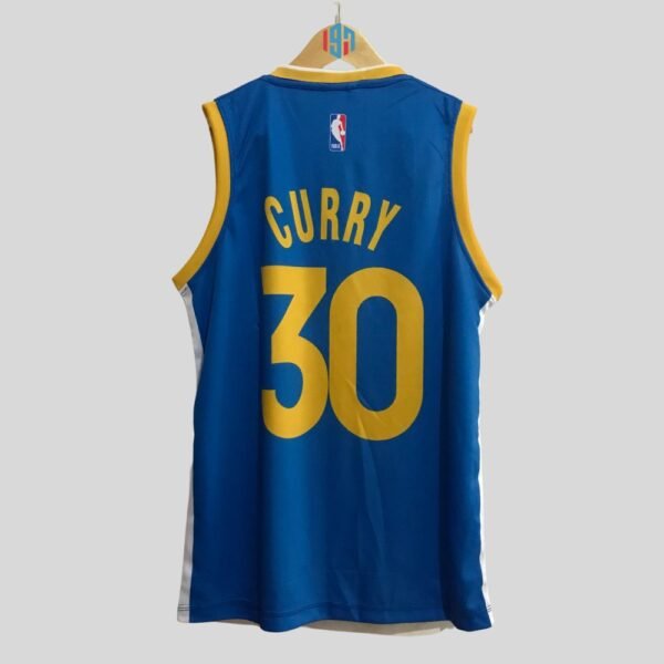 GOLDEN STATE WARRIORS STEPHEN CURRY 30 MEN'S BLUE SWINGMAN ICON JERSEY