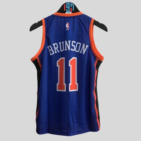 JALEN BRUNSON NEW YORK KNICKS #11 MEN'S CITY EDITION JERSEY BASKETBALL