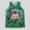 BOSTON CELTICS JAYSON TATUM #0 | MEN'S CUSTOM JERSEY ONE PIECE - RORONOA ZORO