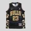 CHICAGO BULLS MICHAEL JORDAN 23 MEN’S BLACK VERSACE JERSEY