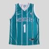 CHARLOTTE HORNETS LAMELO BALL #1 MEN'S TEAL SWINGMAN ICON EDITION JERSEY