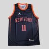 NEW YORK KNICKS JALEN BRUNSON 11 MEN'S NAVY SINGLET SWINGMAN JERSEY