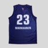 UTAH JAZZ LAURI MARKKANEN 23 JERSEY MEN'S PURPLE SWINGMAN JERSEY