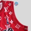 CHICAGO MICHAEL JORDAN 23 | MEN'S CUSTOM BASKETBALL JERSEY LV SUPREME LOGO