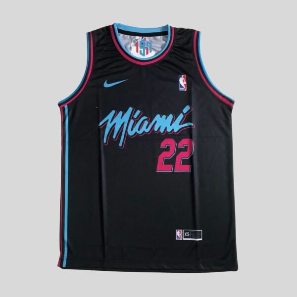 MIAMI HEAT JIMMY BUTLER 22 MEN'S BLACK SWINGMAN JERSEY