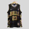 CHICAGO BULLS MICHAEL JORDAN 23 MEN’S BLACK VERSACE JERSEY