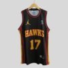 ATLANTA HAWKS ONYEKA OKONGWU 17 MEN’S BLACK SWINGMAN JERSEY