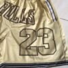 BULLS MICHAEL JORDAN 23 | MEN'S CUSTOM YELLOW SHORTS PANTS