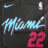 MIAMI HEAT JIMMY BUTLER 22 MEN'S BLACK SWINGMAN JERSEY