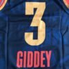 OKLAHOMA CITY THUNDER JOSH GIDDEY #3 MEN'S BLACK NAVY JERSEY