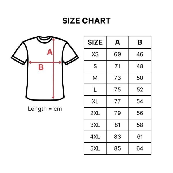 Size Chart Men