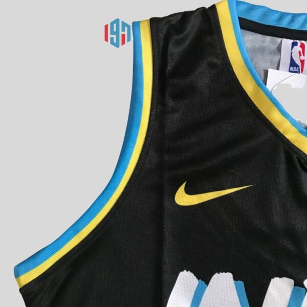 INDIANA PACERS INDYS TYRESE HALIBURTON #0 MEN'S BLACK SINGLET JERSEY