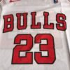 CHICAGO BULLS MICHAEL JORDAN 23 MEN'S WHITE JERSEY SWINGMAN