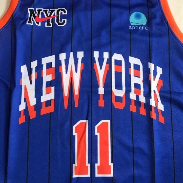 JALEN BRUNSON NEW YORK KNICKS #11 MEN'S CITY EDITION JERSEY BASKETBALL