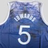 MINNESOTA TIMBERWOLVES ANTHONY EDWARDS 5 MEN'S NAVY JERSEY SWINGMAN