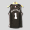 SAN ANTONIO SPURS VICTOR WEMBANYAMA 1 MEN CUSTOM BLACK BASKETBALL JERSEY