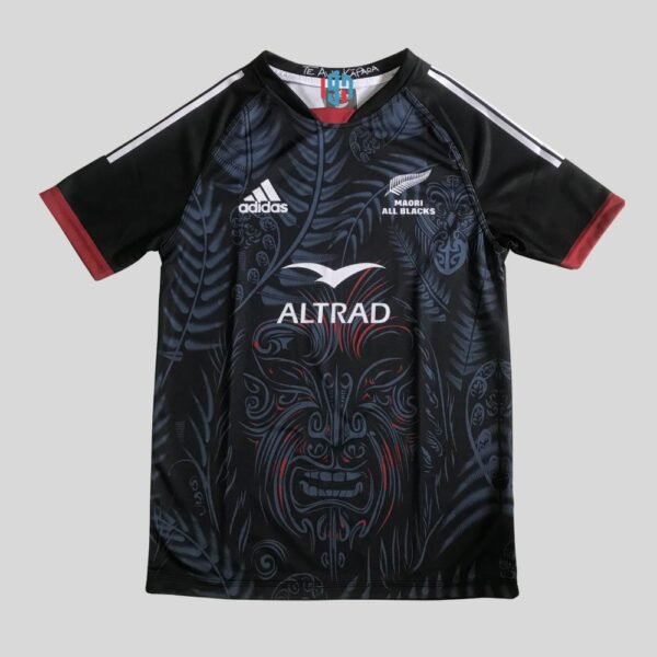 MAORI ALL BLACK JERSEYS 2024 MEN'S CUSTOM HOME JERSEY COPY ORI