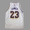 LOS ANGELES LAKERS LEBRON JAMES 23 MEN’S WHITE SWINGMAN JERSEY REPLICA