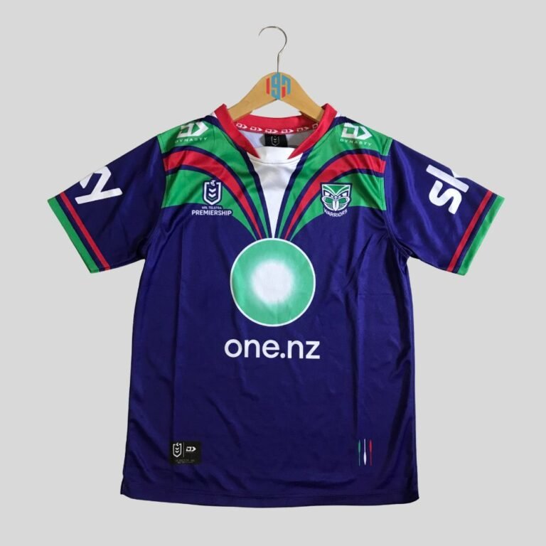 NEW ZEALAND WARRIORS 2024 MEN'S CUSTOM HOME JERSEY