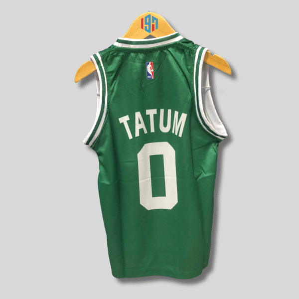 BOSTON CELTICS JAYSON TATUM 0 | MEN CUSTOM GREEN BASKETBALL JERSEY