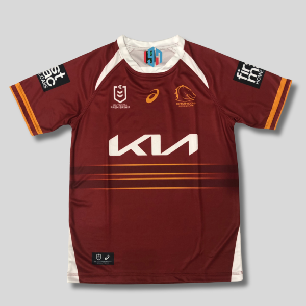 B R I S B A N E B R O N C O S MEN'S HOME JERSEY | MENS CUSTOM REPLICA JERSEY