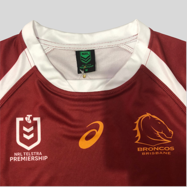 B R I S B A N E B R O N C O S MEN'S HOME JERSEY | MENS CUSTOM REPLICA JERSEY