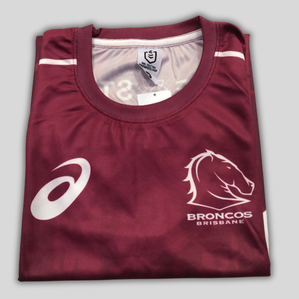 BRISBANE B R O N COS MEN'S SINGLET | MENS CUSTOM REPLICA SINGLET