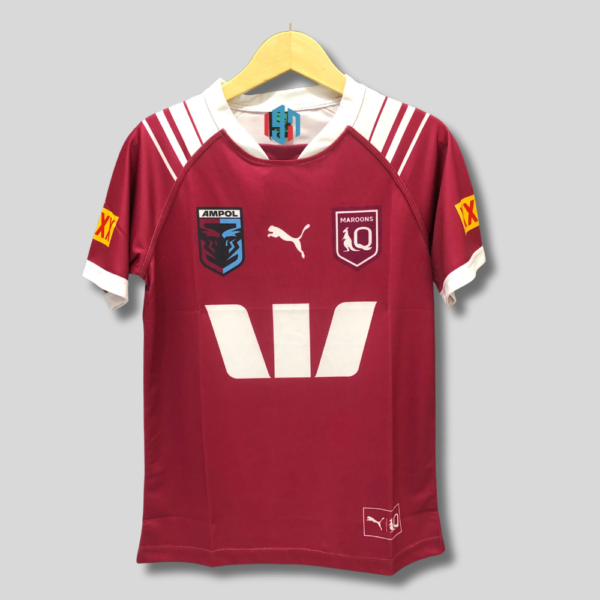Q L D M A R O O N S MEN'S HOME JERSEY | MENS CUSTOM REPLICA JERSEY