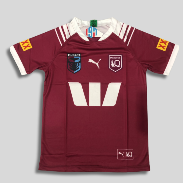Q L D M A R O O N S MEN'S HOME JERSEY | MENS CUSTOM REPLICA JERSEY