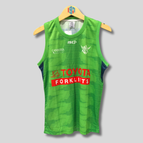 CANBERRA R A I D E R S MEN'S SINGLET | MENS CUSTOM REPLICA SINGLET