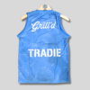 MELBOURNE S T O R M MEN'S TRAINING SINGLET | MENS CUSTOM REPLICA TRAINING SINGLET BLUE