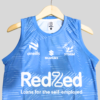 MELBOURNE S T O R M MEN'S TRAINING SINGLET | MENS CUSTOM REPLICA TRAINING SINGLET BLUE