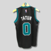 BOSTON CELTICS JAYSON TATUM 0 | MEN CUSTOM BLACK BASKETBALL JERSEY