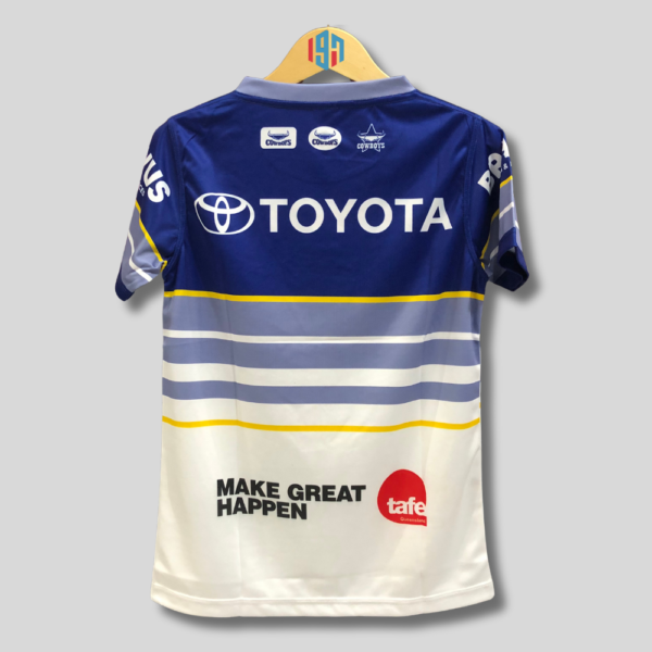 NORTH QUEENSLAND C O W B O Y S MEN'S ALTERNATE JERSEY | MENS CUSTOM REPLICA JERSEY WHITE