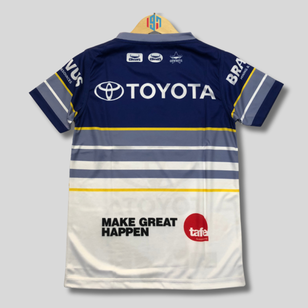 NORTH QUEENSLAND C O W B O Y S MEN'S HOME JERSEY | MENS CUSTOM REPLICA JERSEY WHITE