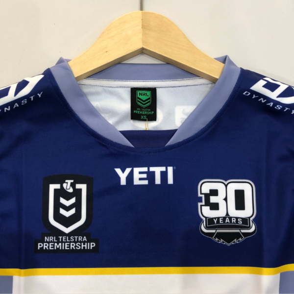 NORTH QUEENSLAND C O W B O Y S MEN'S ALTERNATE JERSEY | MENS CUSTOM REPLICA JERSEY WHITE