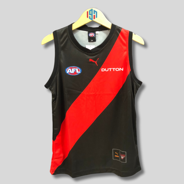 ESSENDON FC MEN'S HOME G U E R N S E Y | MENS CUSTOM REPLICA SINGLET