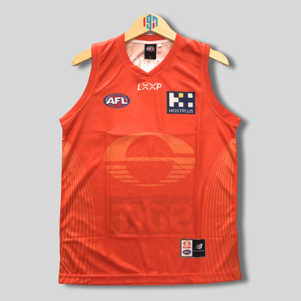 SUNS MEN'S HOME G U E R N S E Y | MENS CUSTOM REPLICA SINGLET