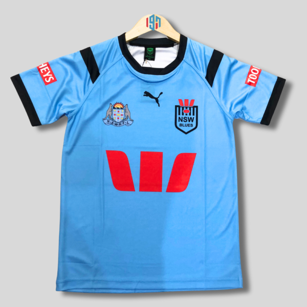 NSW BLUES MEN'S JERSEY | MENS CUSTOM REPLICA JERSEY BLUE