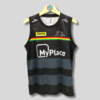 P E N R I T H PANTHERS MEN'S TRAINING SINGLET | MENS CUSTOM REPLICA TRAINING SINGLET BLACK
